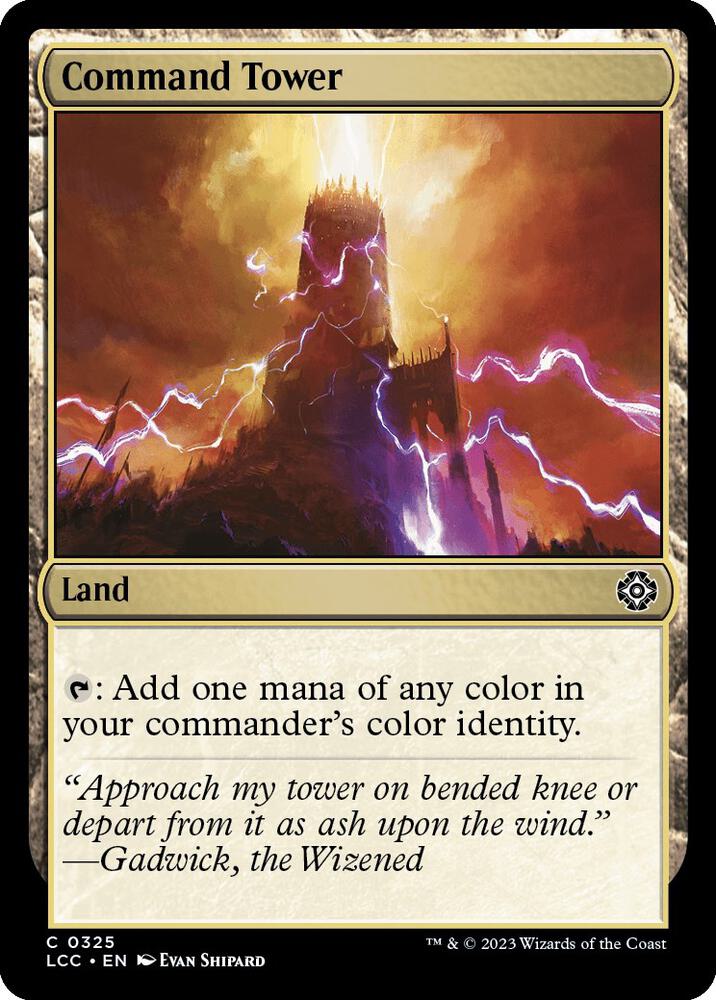 Command Tower 325 (Commander: The Lost Caverns of Ixalan)  | Good Games Modbury