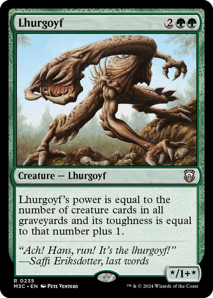 Lhurgoyf 235/411 (Commander: Modern Horizons 3)  | Good Games Modbury