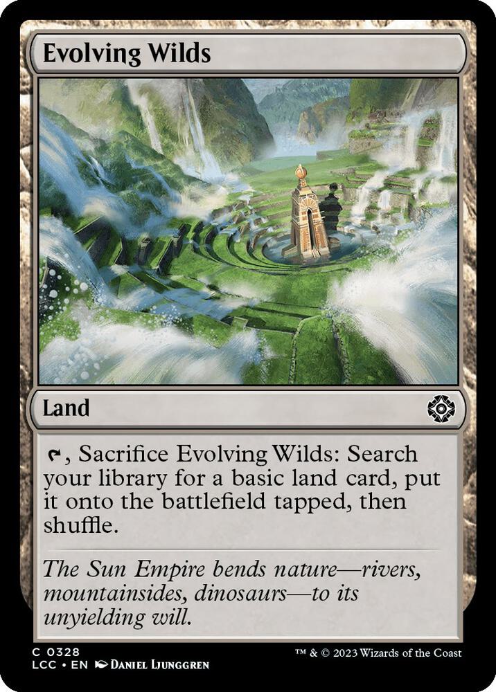 Evolving Wilds 328 (Commander: The Lost Caverns of Ixalan)  | Good Games Modbury