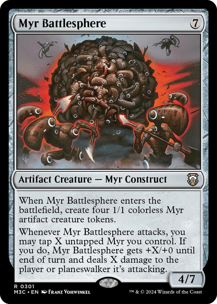 Myr Battlesphere 301/411 (Commander: Modern Horizons 3)  | Good Games Modbury