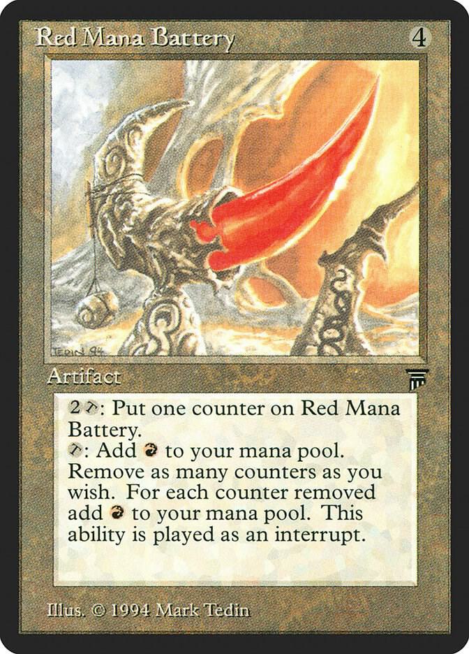 Red Mana Battery 291/310 (Legends)  | Good Games Modbury