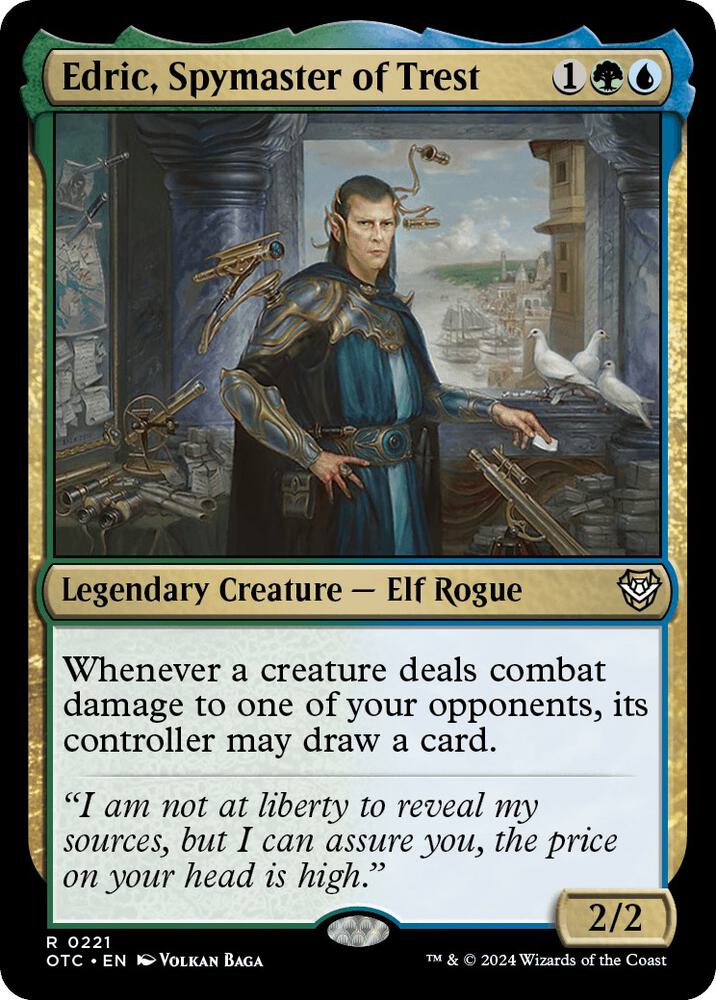 Edric, Spymaster of Trest 221 (Commander: Outlaws of Thunder Junction)  | Good Games Modbury