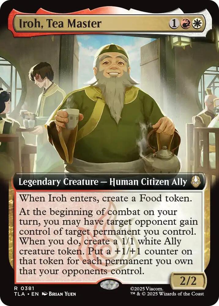 Iroh, Tea Master 381 (Avatar: The Last Airbender)  - Extended Art | Good Games Modbury