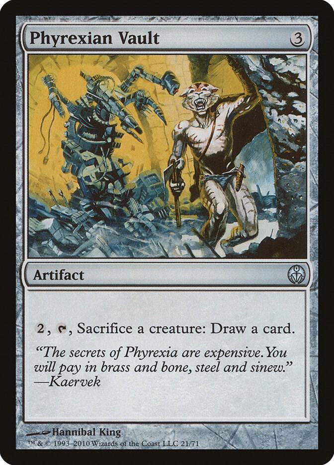 Phyrexian Vault 21 (Duel Decks: Phyrexia vs. the Coalition)  | Good Games Modbury