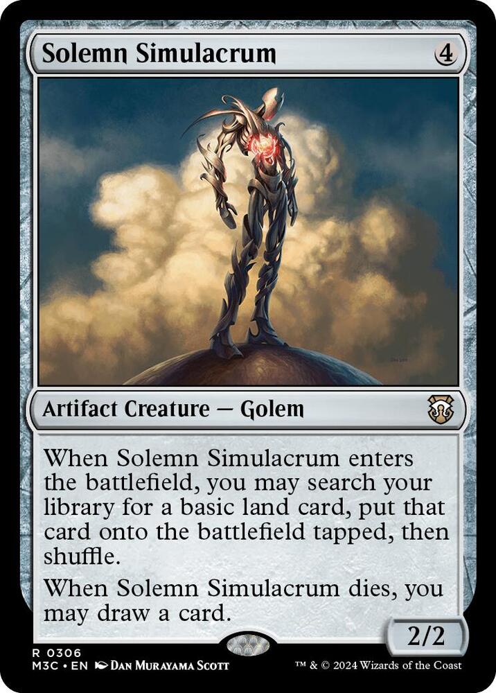 Solemn Simulacrum 306/411 (Commander: Modern Horizons 3)  | Good Games Modbury