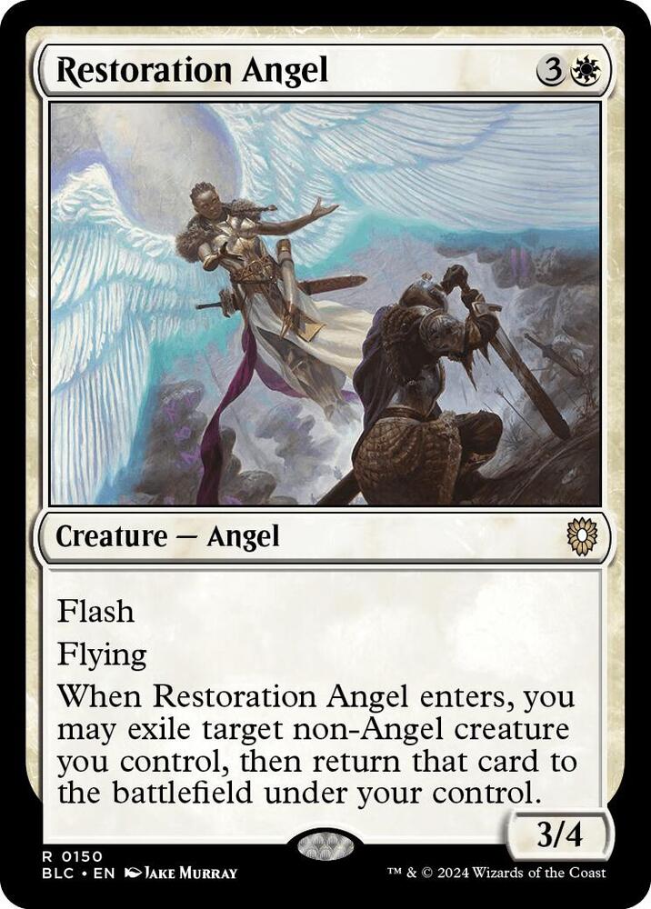 Restoration Angel 150 (Commander: Bloomburrow)  | Good Games Modbury