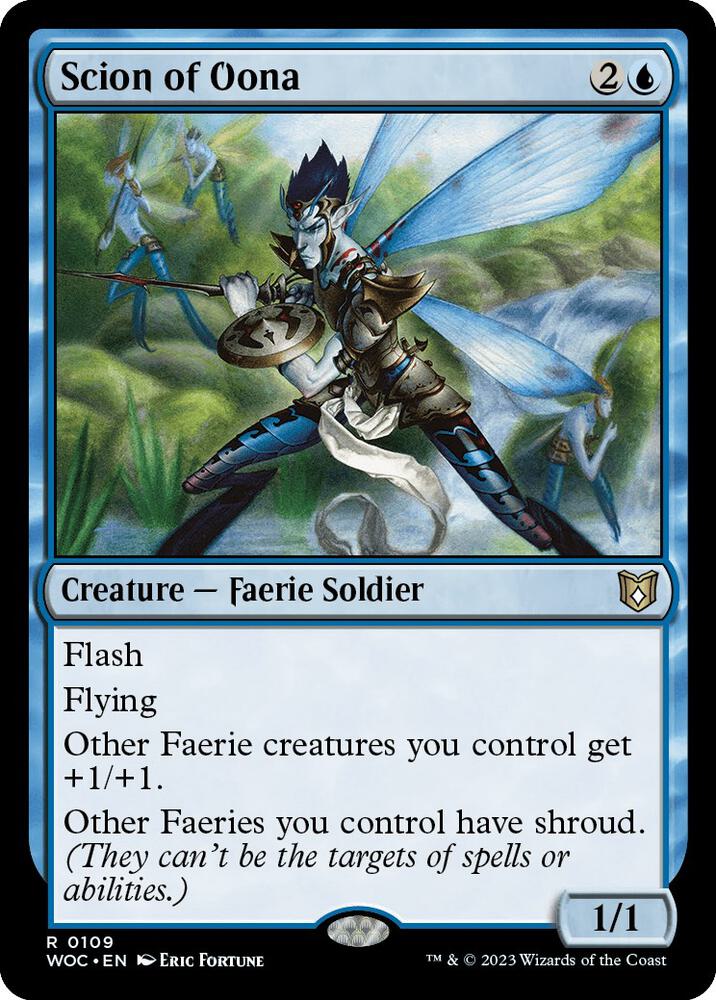 Scion of Oona 109 (Commander: Wilds of Eldraine)  | Good Games Modbury