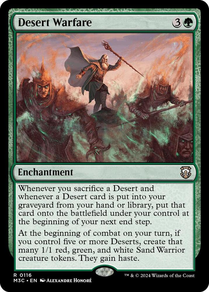 Desert Warfare 116/411 (Commander: Modern Horizons 3)  | Good Games Modbury