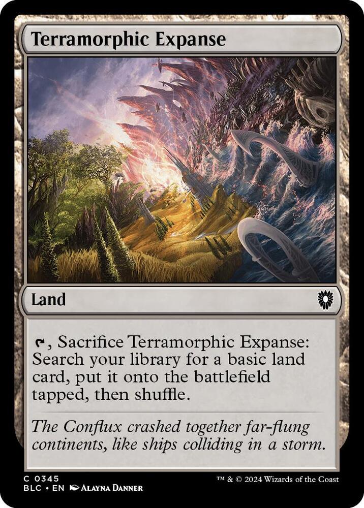 Terramorphic Expanse 345 (Commander: Bloomburrow)  | Good Games Modbury