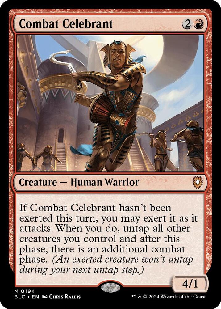 Combat Celebrant 194 (Commander: Bloomburrow)  | Good Games Modbury