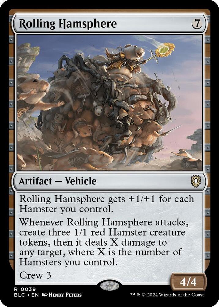 Rolling Hamsphere 39 (Commander: Bloomburrow)  | Good Games Modbury