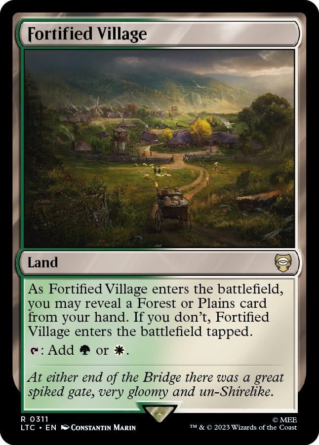 Fortified Village 311 (Commander: The Lord of the Rings: Tales of Middle-earth)  | Good Games Modbury