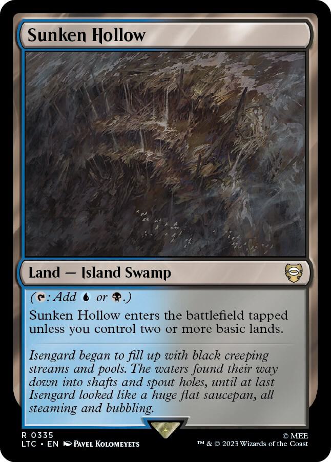 Sunken Hollow 335 (Commander: The Lord of the Rings: Tales of Middle-earth)  | Good Games Modbury