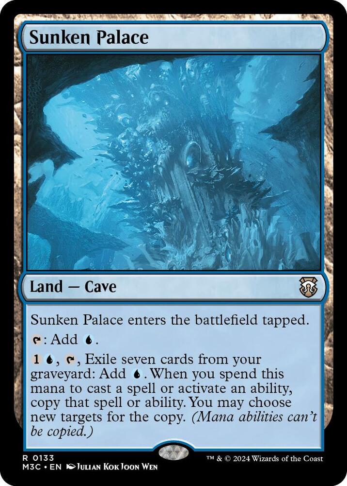 Sunken Palace 133 (Commander: Modern Horizons 3)  | Good Games Modbury