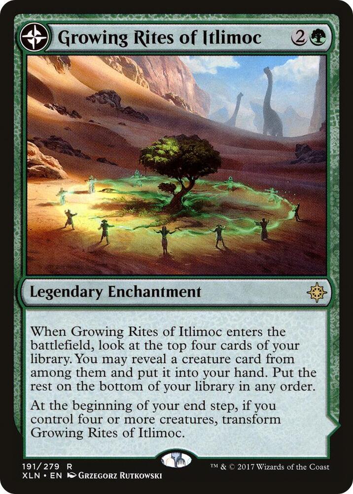 Growing Rites of Itlimoc // Itlimoc, Cradle of the Sun 191 (Ixalan)  | Good Games Modbury