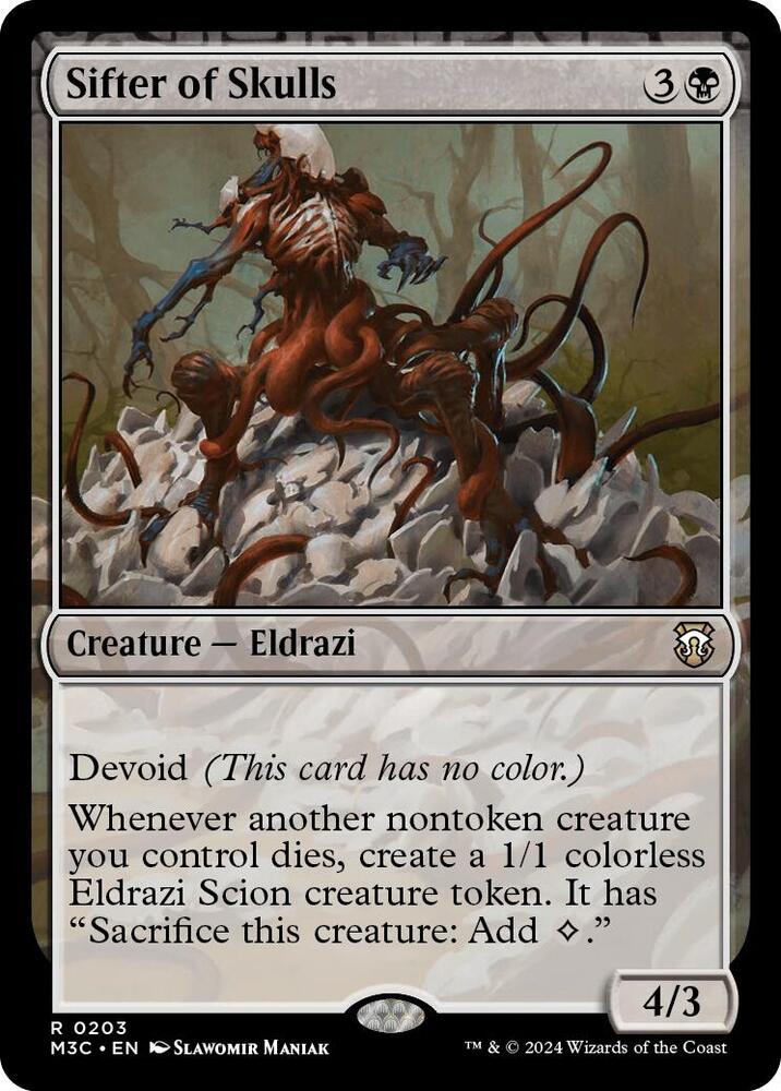 Sifter of Skulls 203 (Commander: Modern Horizons 3)  | Good Games Modbury