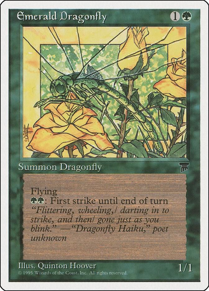 Emerald Dragonfly 63/125 (Chronicles)  | Good Games Modbury