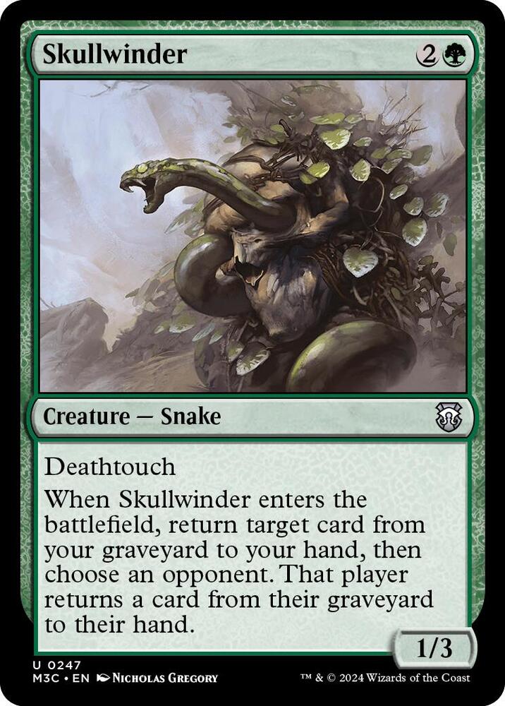 Skullwinder 247/411 (Commander: Modern Horizons 3)  | Good Games Modbury