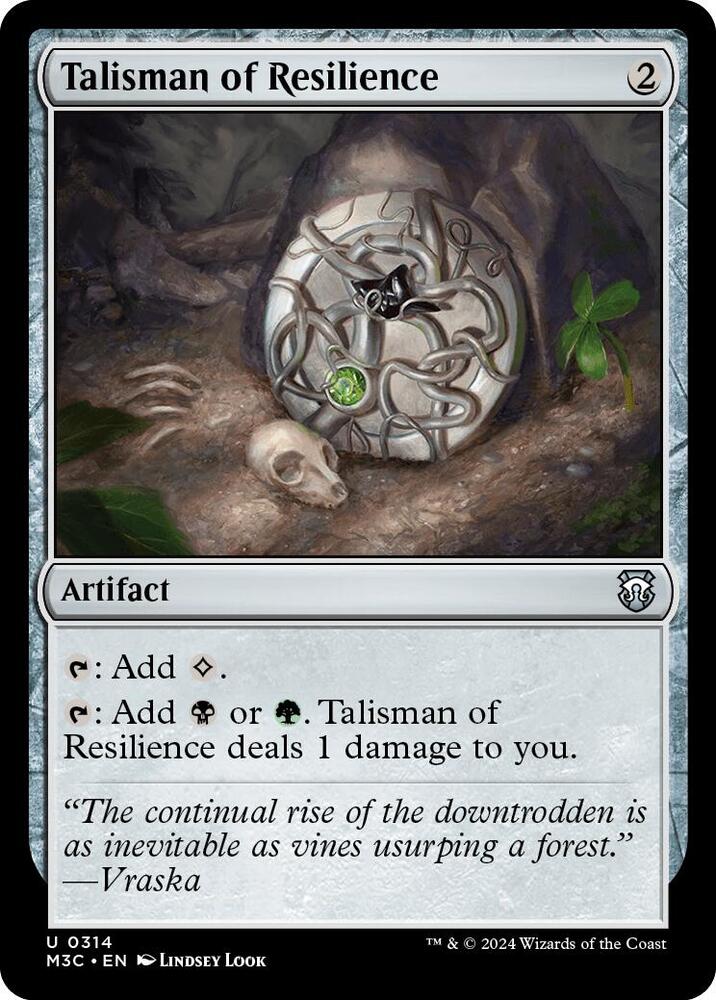 Talisman of Resilience 314/411 (Commander: Modern Horizons 3)  | Good Games Modbury