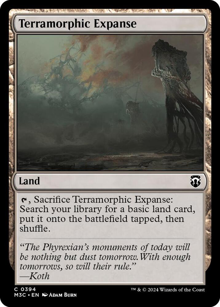 Terramorphic Expanse 394/411 (Commander: Modern Horizons 3)  - Ripple Foil | Good Games Modbury