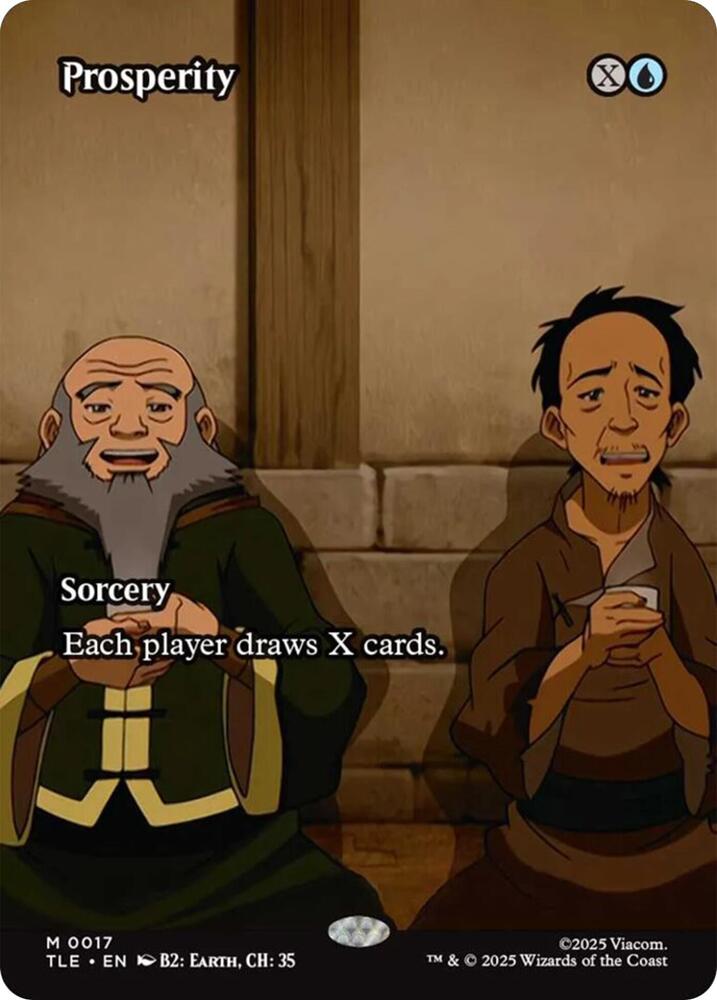 Prosperity  17 (Avatar: The Last Airbender: Eternal-Legal)  - Borderless Foil | Good Games Modbury