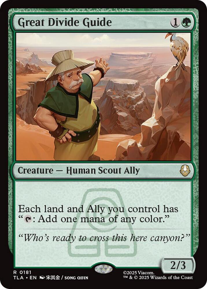 Great Divide Guide 181/286 (Avatar: The Last Airbender)  - Foil | Good Games Modbury
