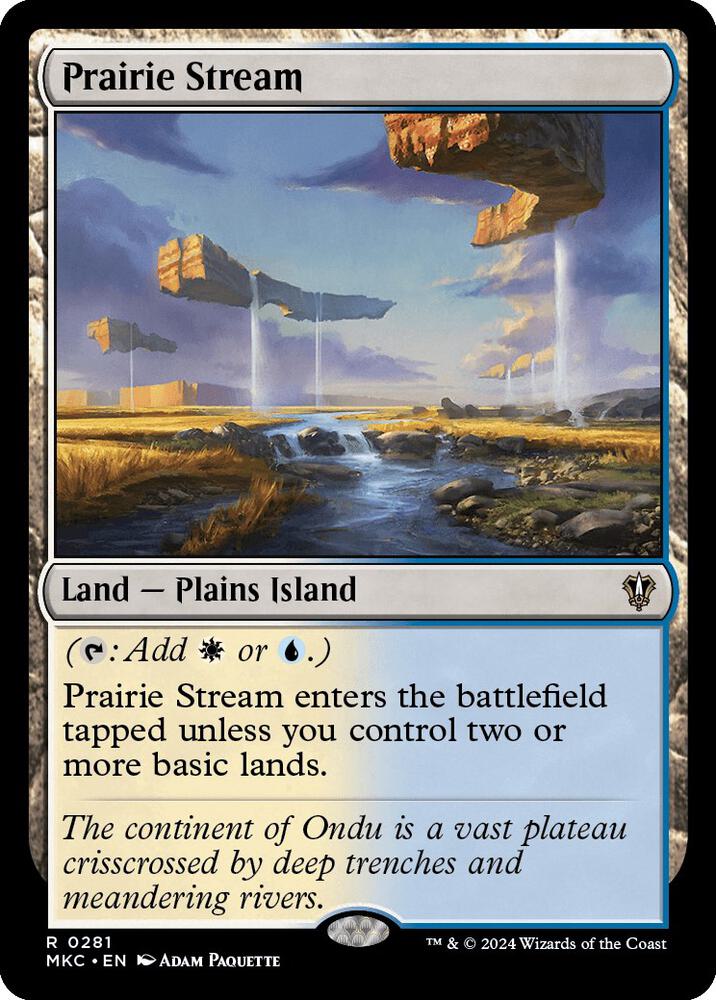 Prairie Stream 281/311 (Commander: Murders at Karlov Manor)  | Good Games Modbury