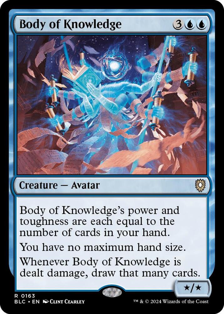 Body of Knowledge 163 (Commander: Bloomburrow)  | Good Games Modbury