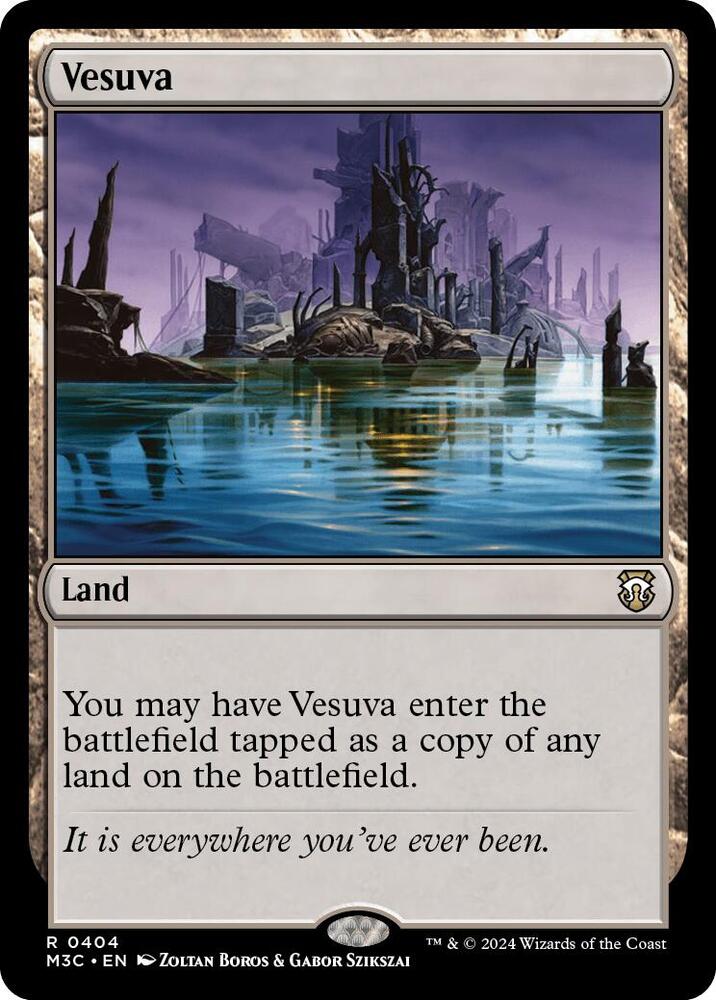 Vesuva 404/411 (Commander: Modern Horizons 3)  - Ripple Foil | Good Games Modbury