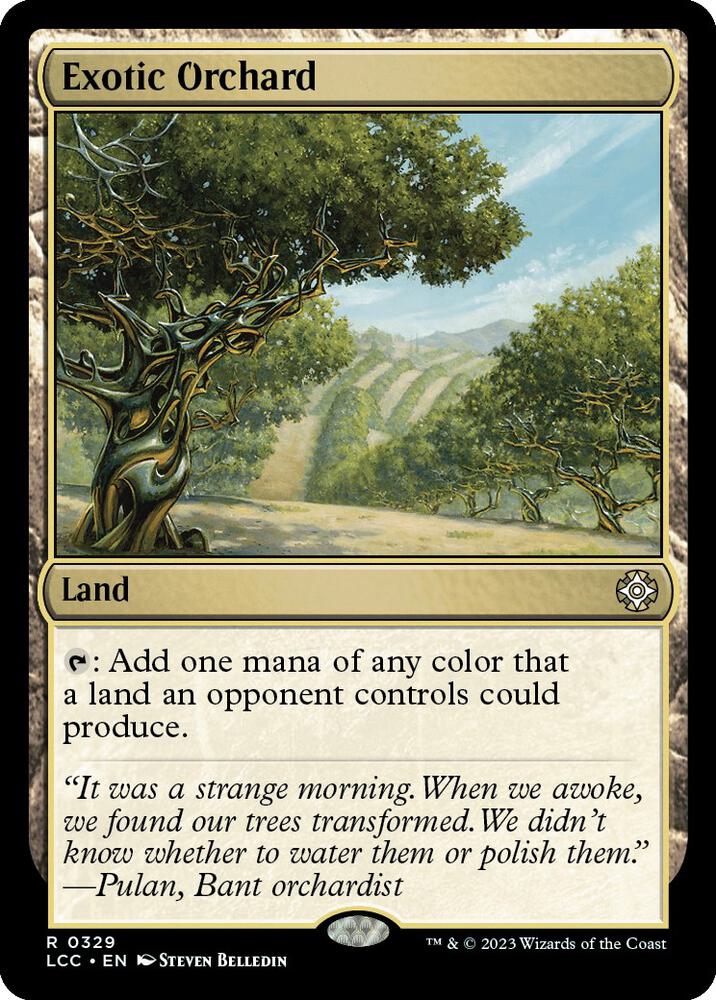 Exotic Orchard 329 (Commander: The Lost Caverns of Ixalan)  | Good Games Modbury