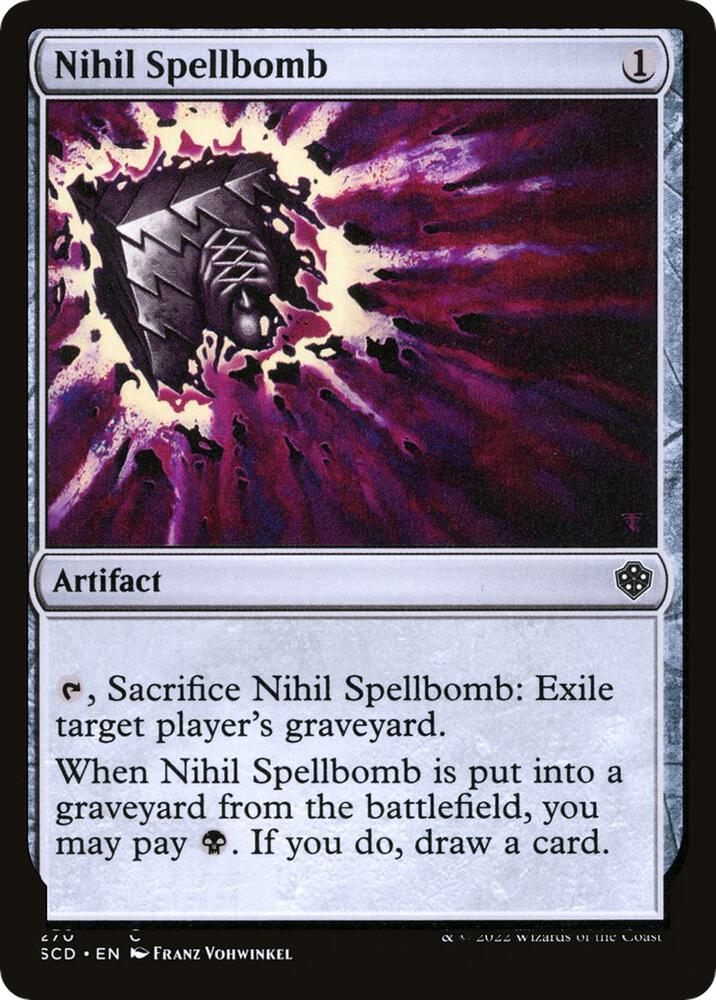Nihil Spellbomb 270/352 (Starter Commander Decks)  | Good Games Modbury