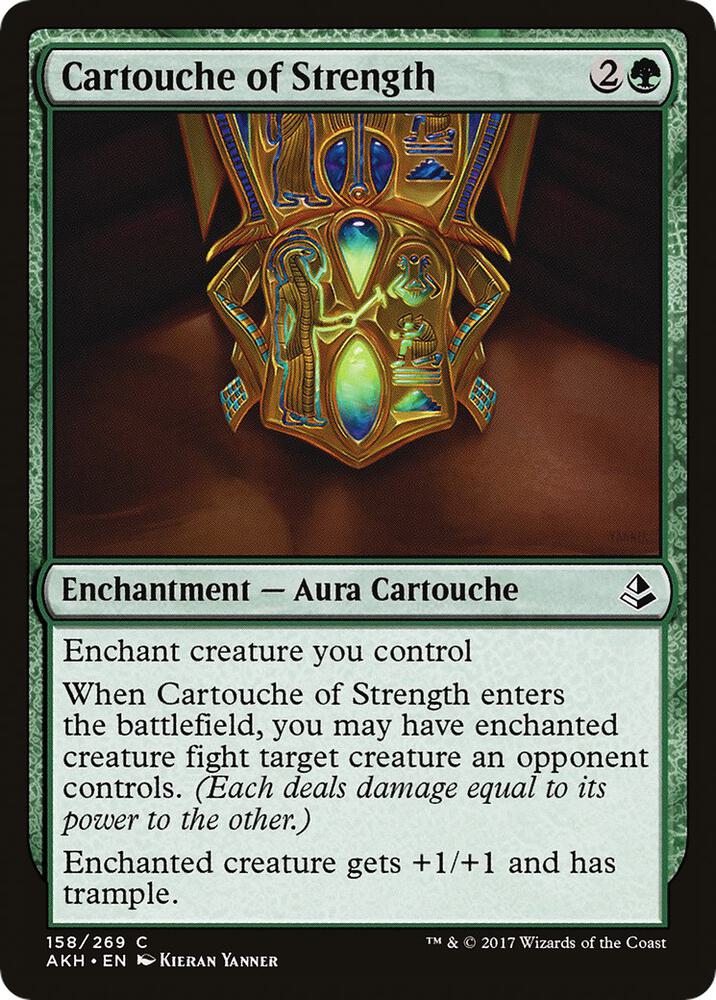 Cartouche of Strength 158 (Amonkhet)  | Good Games Modbury