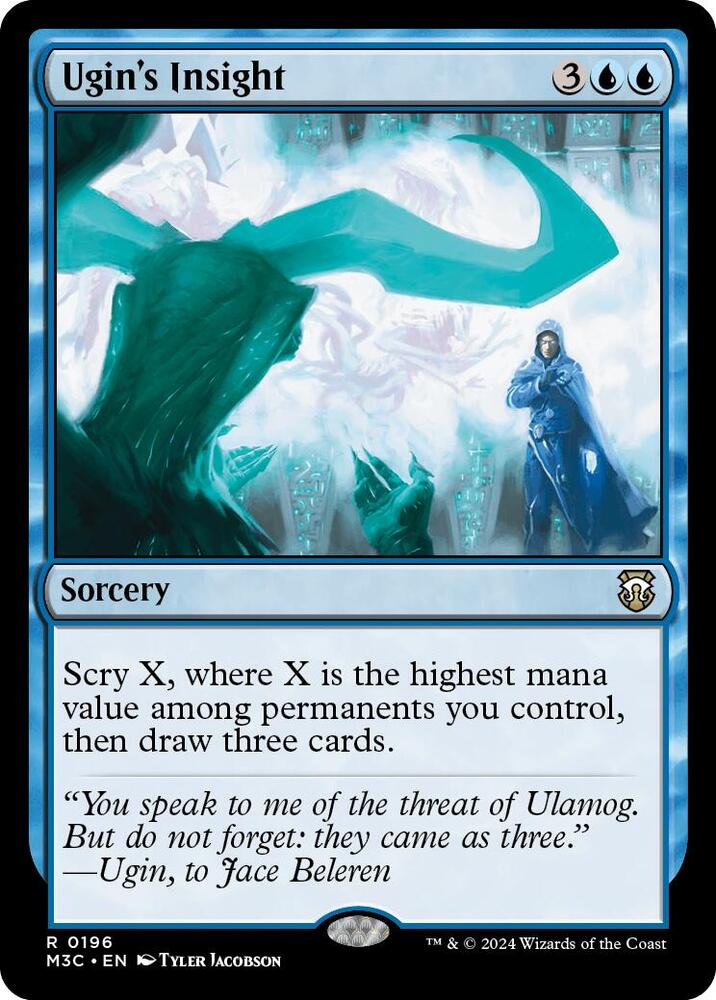Ugin's Insight 196/411 (Commander: Modern Horizons 3)  | Good Games Modbury