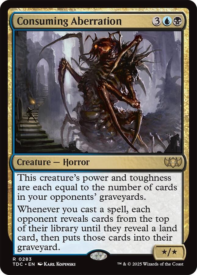 Consuming Aberration 283/413 (Commander: Tarkir: Dragonstorm)  | Good Games Modbury