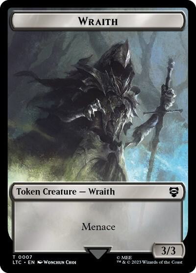 Wraith Food 0011 Double Sided Token 7 // 11 (Commander: The Lord of the Rings: Tales of Middle-earth)  | Good Games Modbury