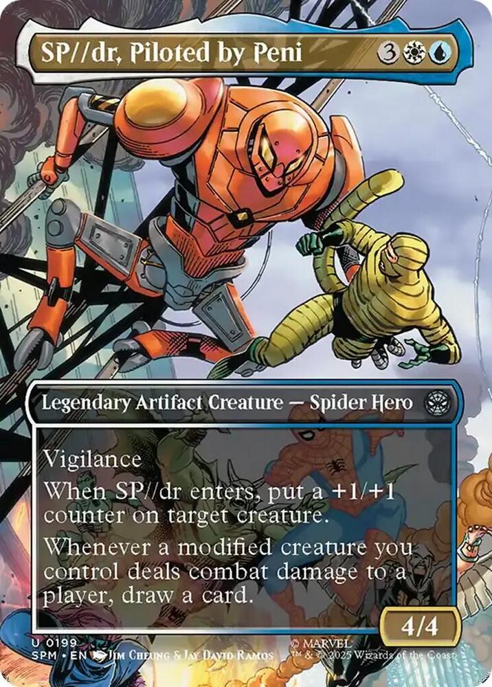 SP//dr, Piloted by Peni 199 (Marvel's Spider-Man)  - Borderless Foil | Good Games Modbury