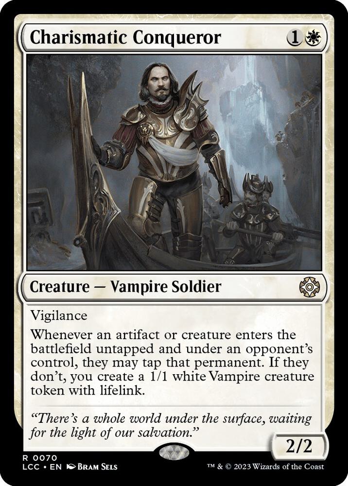 Charismatic Conqueror 70 (Commander: The Lost Caverns of Ixalan)  | Good Games Modbury