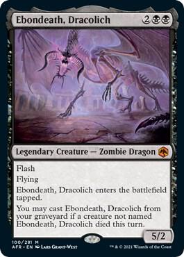 Ebondeath Dracolich 100 (Adventures in the Forgotten Realms)  | Good Games Modbury