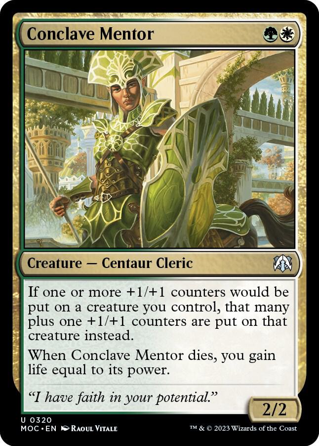 Conclave Mentor 320/444 (Commander: March of the Machine)  | Good Games Modbury
