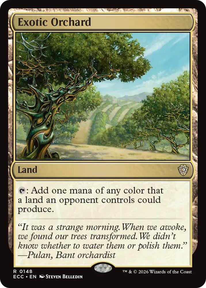 Exotic Orchard 148/176 (Commander: Lorwyn Eclipsed)  | Good Games Modbury