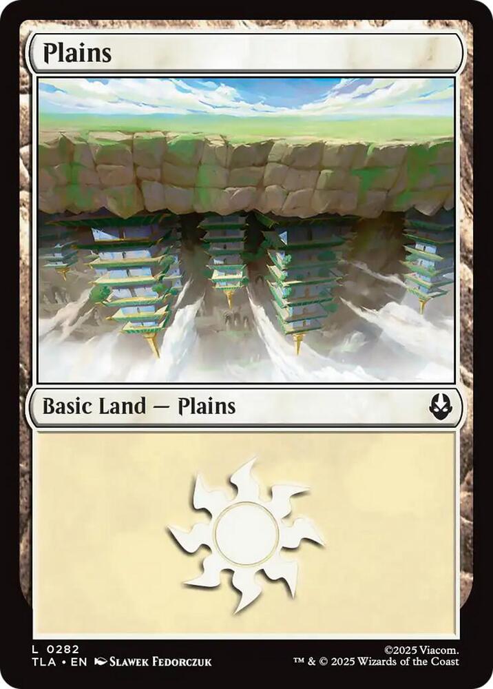 Plains 282 (Avatar: The Last Airbender)  - Foil | Good Games Modbury