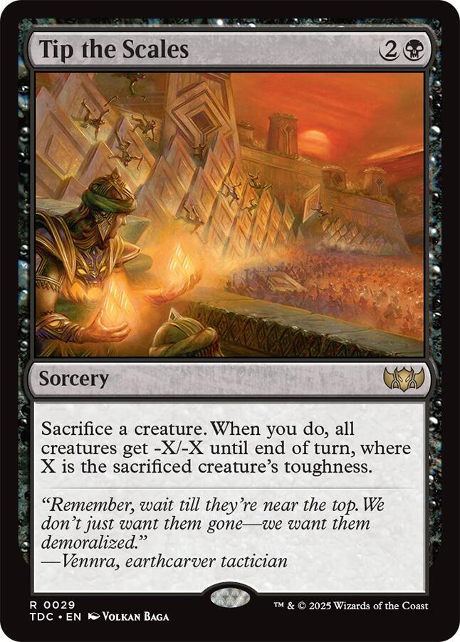 Tip the Scales 29/413 (Commander: Tarkir: Dragonstorm)  | Good Games Modbury