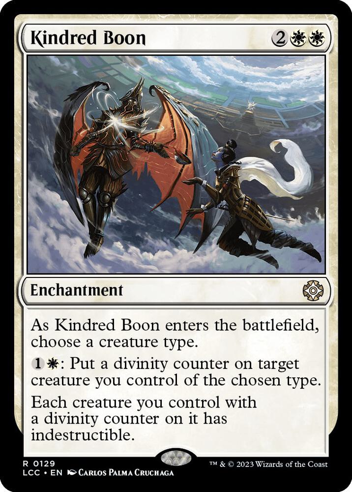 Kindred Boon 129/370 (Commander: The Lost Caverns of Ixalan)  | Good Games Modbury