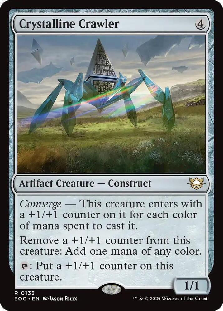 Crystalline Crawler 133 (Commander: Edge of Eternities)  | Good Games Modbury