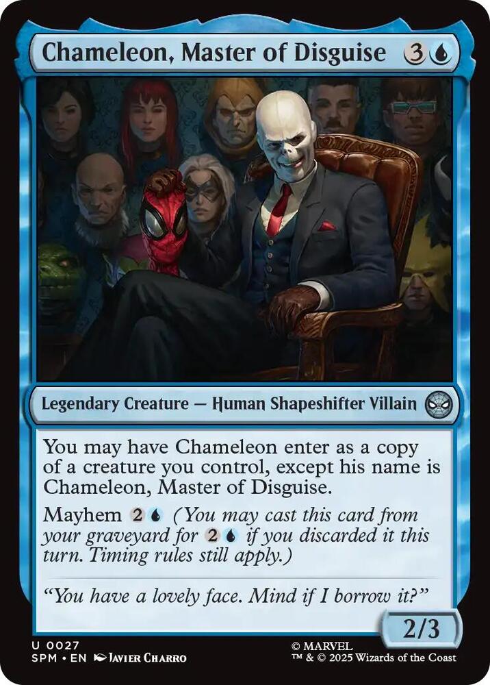Chameleon, Master of Disguise 27 (Marvel's Spider-Man)  - Foil | Good Games Modbury