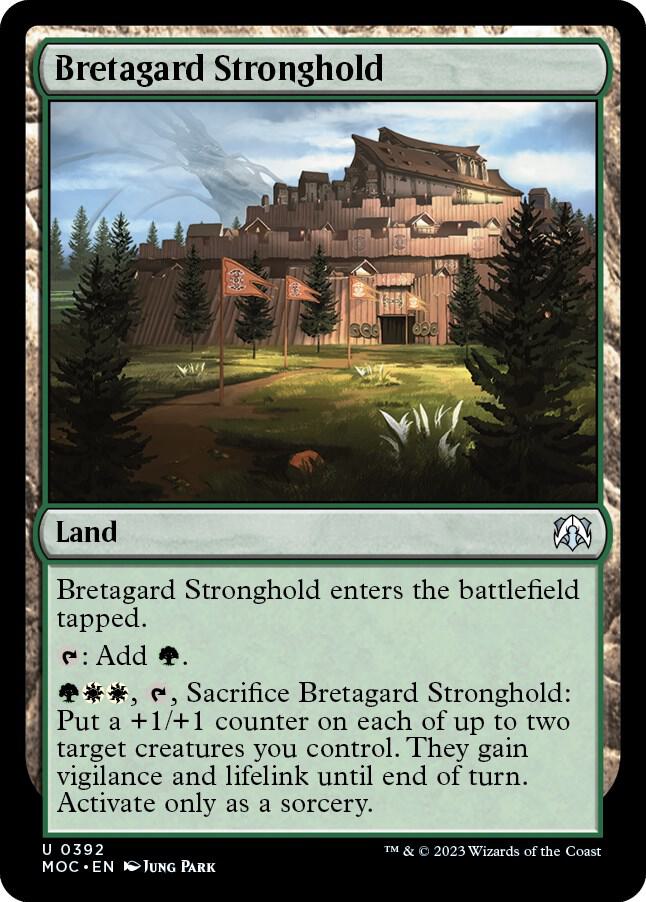 Bretagard Stronghold 392/444 (Commander: March of the Machine)  | Good Games Modbury
