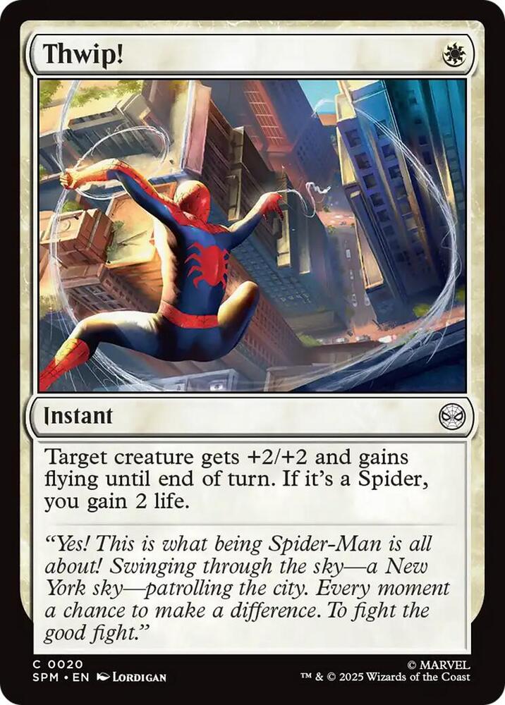 Thwip! 20/198 (Marvel's Spider-Man)  | Good Games Modbury