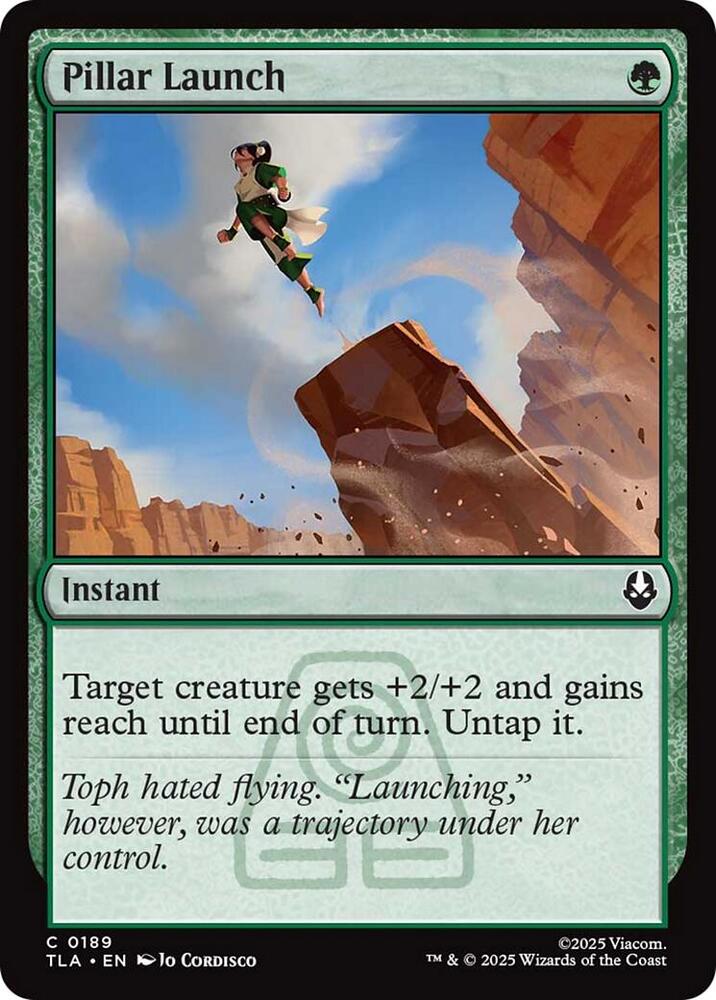 Pillar Launch 189/286 (Avatar: The Last Airbender)  - Foil | Good Games Modbury