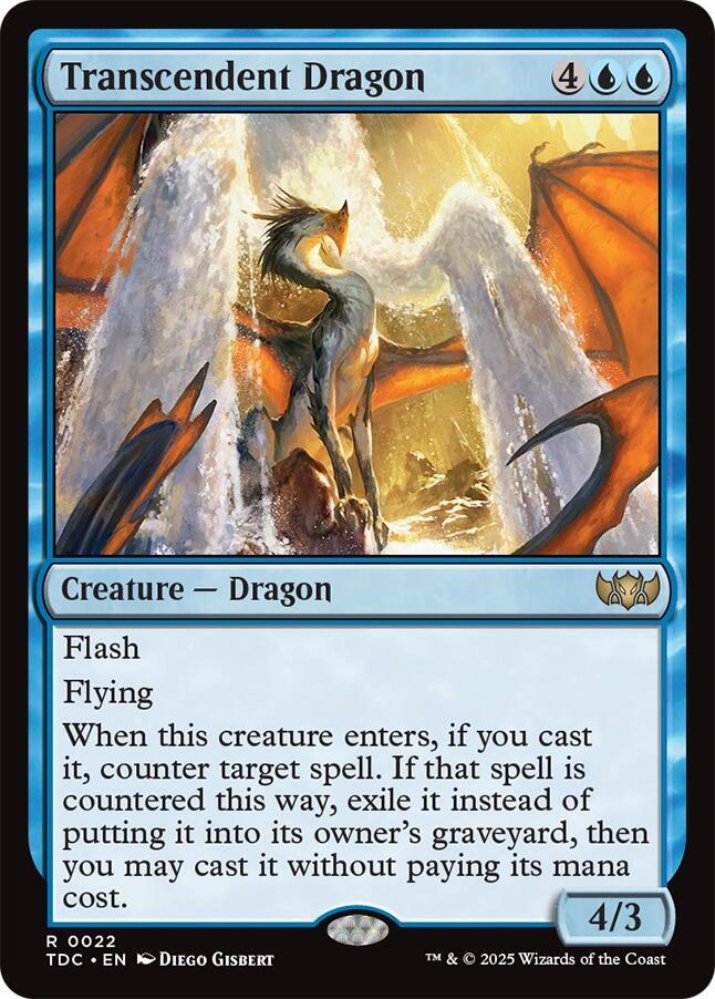 Transcendent Dragon 22 (Commander: Tarkir: Dragonstorm)  | Good Games Modbury