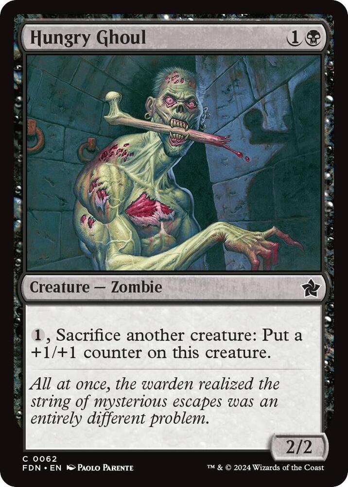 Hungry Ghoul 62/291 (Foundations)  - Foil | Good Games Modbury